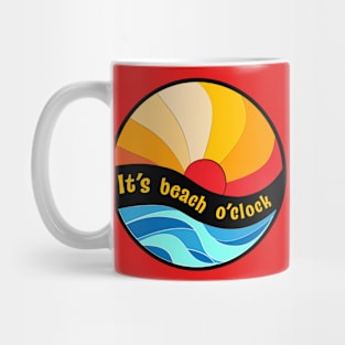 Beach o'clock Mug